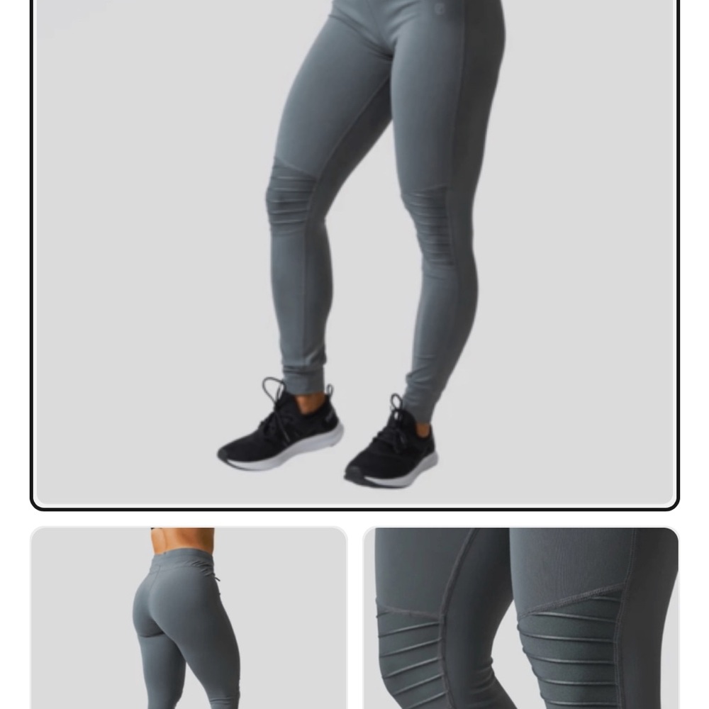 Born Primitive Gray Moto Leggings